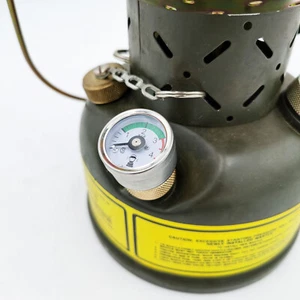 Coleman 252 filler cap with Pressure gauge Lantern US Military Gasoline Lantern - Picture 1 of 6