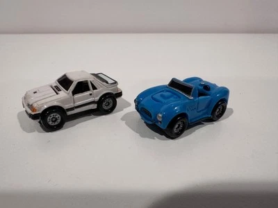 (2) Micro Machines Deluxe Cars - Ford Mustang SVO & Shelby Cobra Roadster - Image 1 of 4
