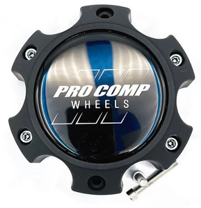 Pro Comp 703165502  Center cap, Matte Black 5.45" O.D. - 6x5.5/135/139 - Picture 1 of 8