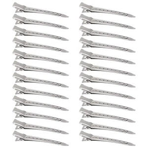 24Pcs Duck Billed Hair Clips for Styling Sectioning, Metal Hair Clips for Wom... - Picture 1 of 6