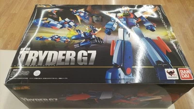 BANDAI Soul of Chogokin GX-66 Trider G7 Invincible Robot Die Cast Action Figure - Image 1 of 4