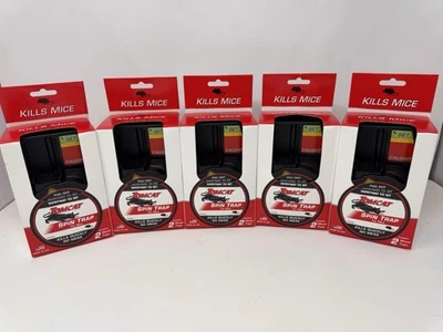 Lote de 5 trampas giratorias Tomcat para ratones 10 trampas totales nuevas selladas hechas en EE. UU. Foto 1 de 4