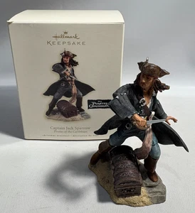 Hallmark Keepsake Ornament Captain Jack Sparrow Pirates of Caribbean Ornament - Picture 1 of 7