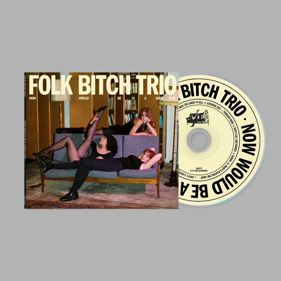 Folk Bitch Trio - Now Would Be a Good Time (Jagjaguwar) CD Album - Image 1 of 1