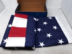 Bandiera americana Annin Flagmakers 3' x 5' - modello #11325 - policotone - passante ottone - Foto 1 di 6