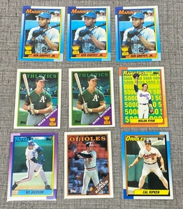 Vintage Barry Bonds Baseball Card Lot 1985 1987 1988 1990 Topps Fleer - Picture 1 of 17