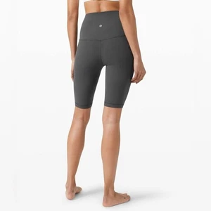 RARE Lululemon Wunder Train High-Rise Short 6" - Heather Graphite Grey sz 4 - Picture 1 of 8