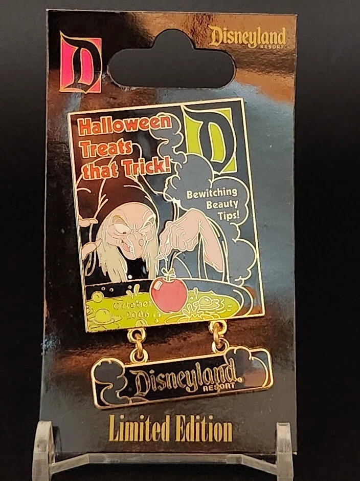Disney DLR 2006 D Magazine old hag Halloween treats that Trick Issue dangle LE p - Image 1 of 3