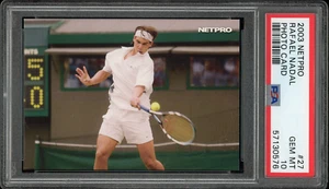 2003 Netpro #27 Photo Card - RAFAEL NADAL - PSA 10 - Rookie Card - Picture 1 of 2