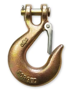 (paquete de 8) 3/8" gancho deslizante Clevis G70, grado 70 - Imagen 1 de 3