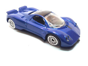MOTORMAX PAGANI ZONDA C12 Blue 1:64 Scale 3 Inch Toy Car Diecast NEW