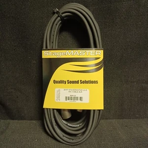 Stage Master 25FT Lo-Z Mic Cble XLR Model SMM-25 - Picture 1 of 2