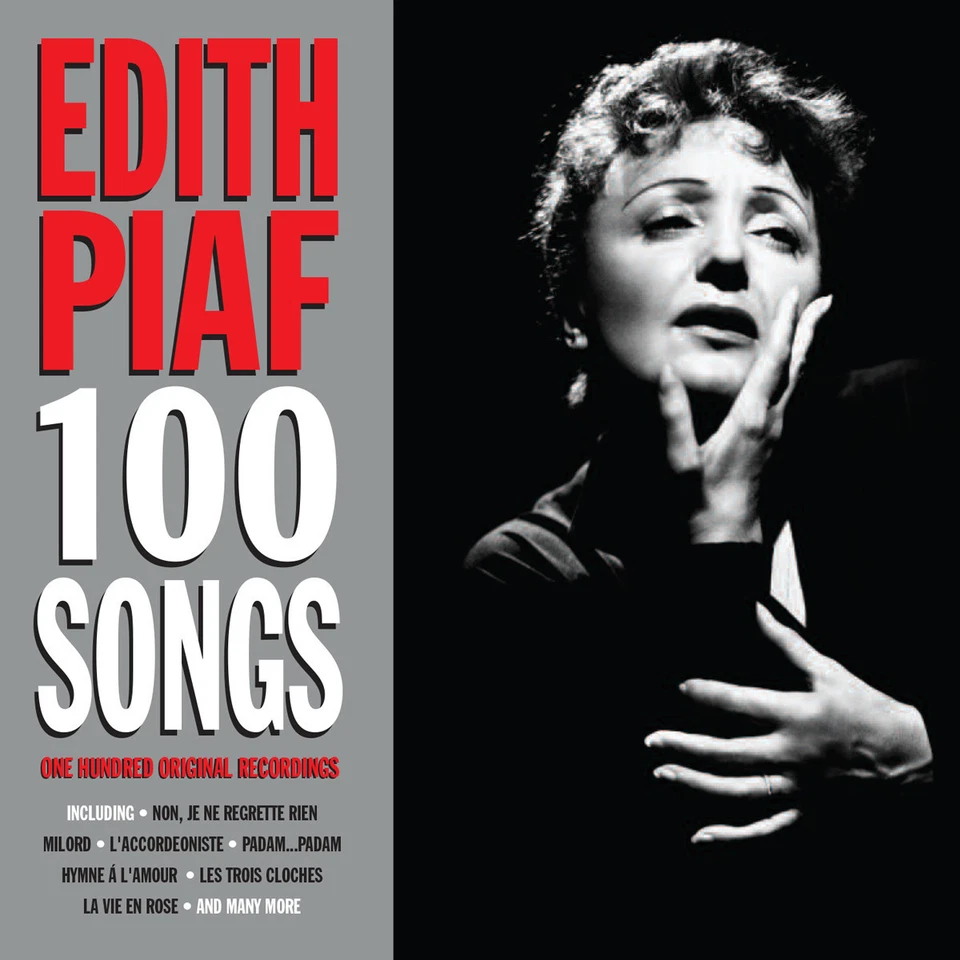 EDITH PIAF - 100 SONGS (THE BEST OF / GREATEST HITS) 4CD NEW/SEALED - Image 1 of 1