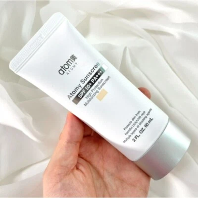 Crema Solar Atomy SPF50+ PA+++ 60 ml Beige Protector Solar Cosméticos Coreanos K-Beauty Nueva Foto 1 de 4