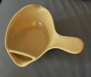 Vintage Cardinal China Co. Gravy Boat 1960s Yellow Speckled - Picture 1 of 6