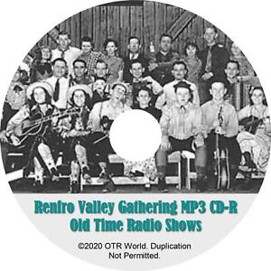 Renfro Valley Gathering OTR OTRS Old Time Radio Shows MP3 On CD-R 4 Episodes