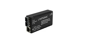 Transition Lantronix Mini GigaBit Ethernet Media Converter M/GE-PSW-SX-01 (LC) - Picture 1 of 1