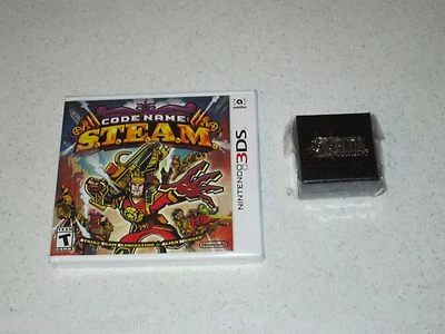 Code Name: S.T.E.A.M 3DS With Limited Edition Zelda MM Pin Sealed  - Image 1 of 4