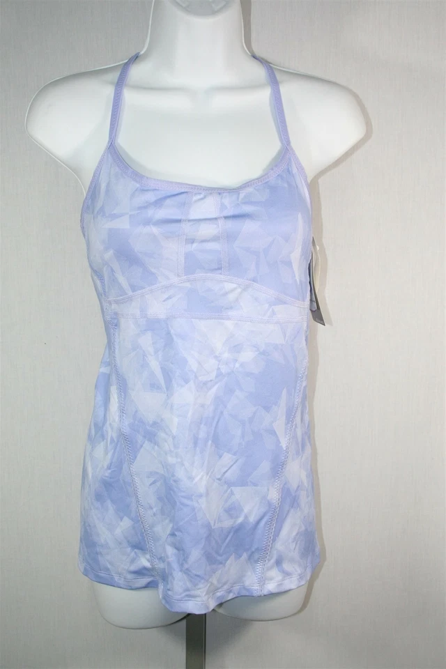 903b6 Champion W80224 Balance Long Tank Racer Back Large LG Blue