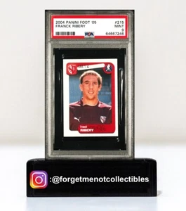 2004 PANINI FOOT '05 #215 FRANCK RIBERY Rookie RC Bayern Munich goat hof PSA 9 - Picture 1 of 3