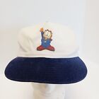 Vintage Otto Cap Garfield Peace Sign Cub Scouts Uniform Snapback Cap Hat