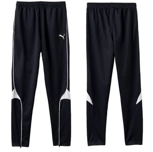 Big Boys PUMA Pure Soccer Pants Sizes M, L, XL Black/White - Picture 1 of 12