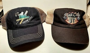 Souvenir Park City Utah Retro Ball Cap Embroidered Adjustable Adult/Teen Hat - Picture 1 of 11