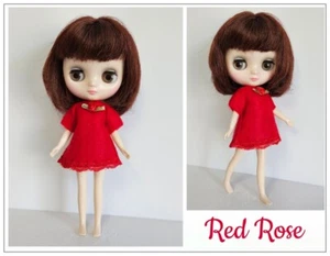 SaLe MIDDIE BLYTHE Custom Doll Clothes HANDMADE Red DRESS Fashion NO DOLL d4e - Picture 1 of 5