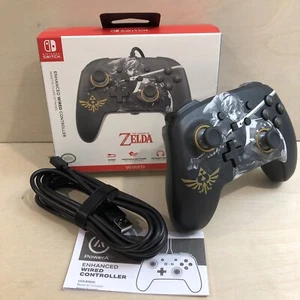 PowerA Nintendo Switch Wired Controller *The Legend of Zelda Battle Ready Link* - Picture 1 of 9