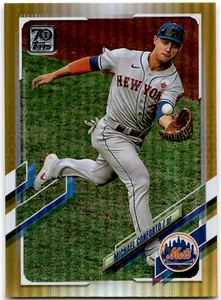 2021 Topps Series 2 Michael Conforto Gold Foil - Picture 1 of 2