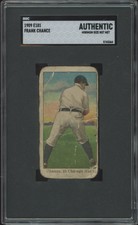 1909 E101 FRANK CHANCE NNO POOR SET OF 50 SGC A BASEBALL CHICAGO CUBS