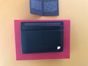 VALENTINO GARAVANI Cardholder pelle Rockstud nuovo in full set - Foto 1 di 3