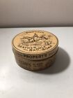 Antique Properts Leather And Saddle Soap Tin Made In England