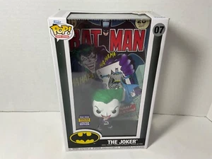 Funko Pop! Comic Covers DC Batman The Joker 2022 Winter Convention New In Case - Picture 1 of 4