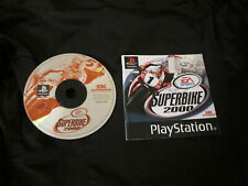 PS1 : SUPERBIKE 2000 - ITA ! Solo disco+manuale !Comp. PS2, PS3 ! CONS IN 24/48H