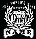 Tattooist T-Shirt Personalised Add Name Great Gift Bespoke Tattoo Artist Present