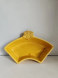 Vintage California USA Pottery J32 J-32 Lazy Susan Replacement Yellow Chip Bowl - Picture 1 of 4