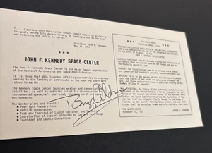 Buzz Aldrin John F Kennedy Space Center Copy Of Executive Order 11129 Jsa - Picture 1 of 5