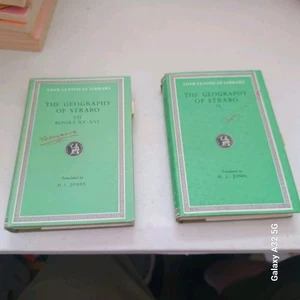 The Geography of Strabo Books VI & XV-XVI Loeb Library 2Hard Good 0731 - Picture 1 of 5