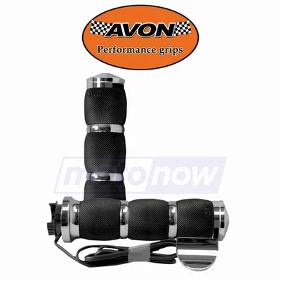 Avon Grips Air Cushioned Heated Grips with Throttle Boss for 1998-2004 xh Foto 1 de 4