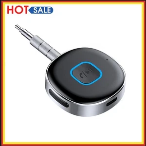 5.0 Empfänger Sender Freisprecheinrichtung Adapter für Auto Musik Audio Aux A2DP - Afbeelding 1 van 11