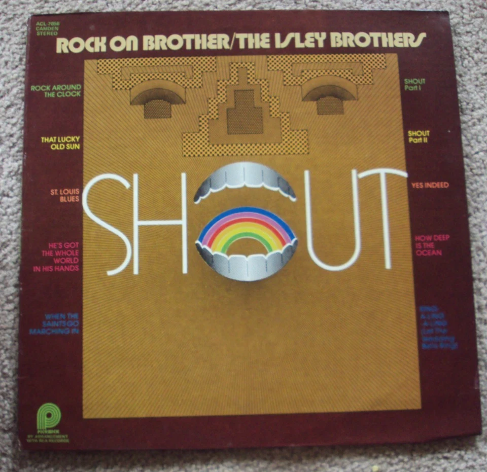 ISLEY BROTHERS Rock On Brother LP late-70's reissue R&B Pickwick  Foto 1 de 1