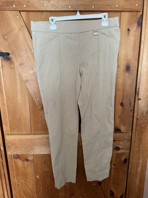 Pantalones de vestir Rafaella Comfort para mujer talla 14 beige Foto 1 de 3