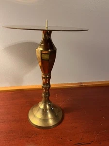 Vintage Brass Candle Holder - Picture 1 of 6