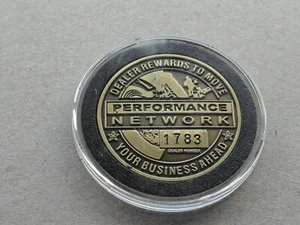 HARLEY-DAVIDSON FINANCIAL SERVICES DEALERS REWARD BRONZE COIN Littleton N.H. - Picture 1 of 3