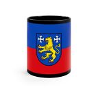 Flag of Friesland 2 Germany - Black Coffee Cup 11oz
