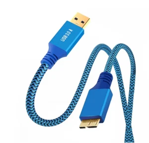 USB 3.0 Type-A Male to Micro-B Male Data Cable 5Gbps - Picture 1 of 9