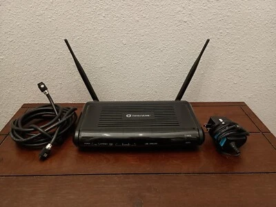 Router módem 802.11n CenturyLink Actiontec C1900A incluido con adaptador de corriente Foto 1 de 3