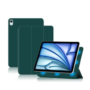 For iPad Pro 13 M4 /Air 11 M2 M3 A16 Thin Auto Sleep Magnetic Folio Leather Case - Picture 1 of 36