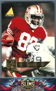 1995 Pinnacle Club Collection San Francisco 49ers Jerry Rice #195 - Picture 1 of 2